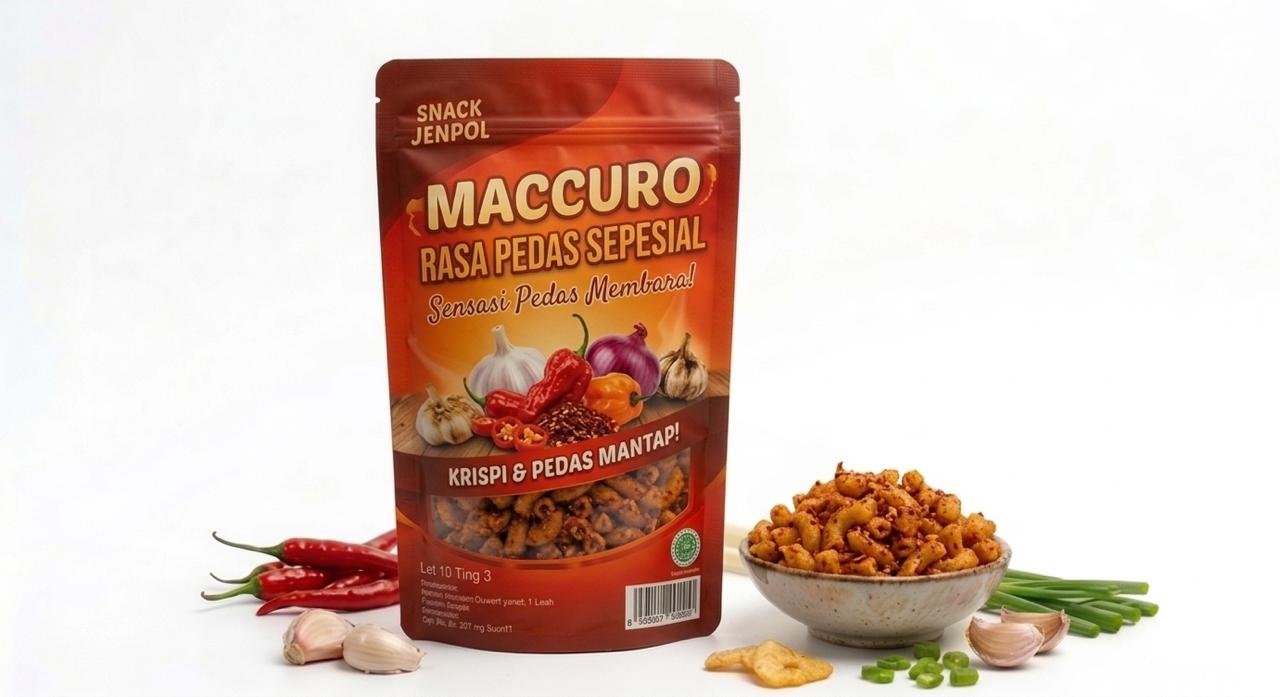 Macaroni Rasa Pedas Spesial